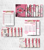 Bridal Party Planning Bundle - Scrapbook Edition | Editable Canva Wedding Templates