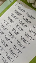 Wedding Invitation Envelope Stickers | Thank You Card Seals