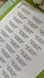 Wedding Invitation Envelope Stickers | Thank You Card Seals