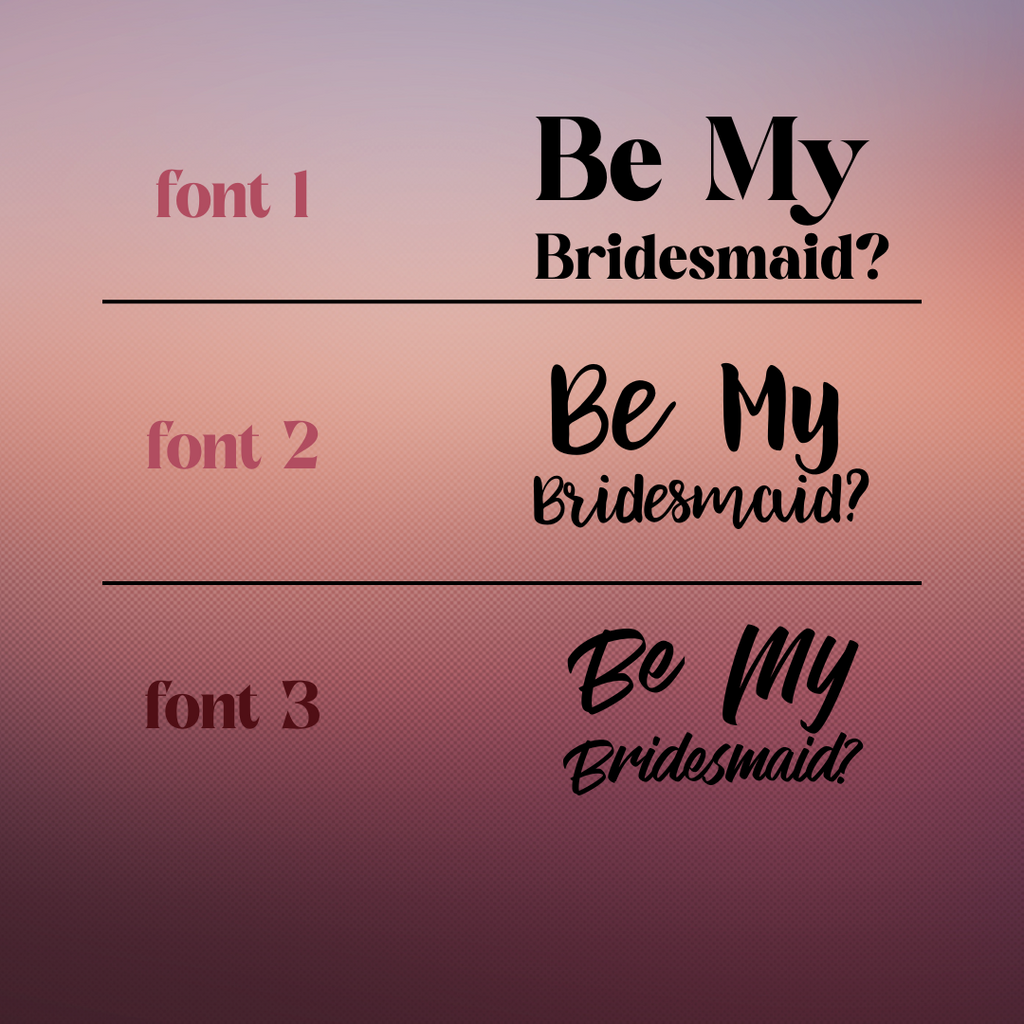 Custom Bridesmaid Proposal Cupcake Toppers | Photo Print