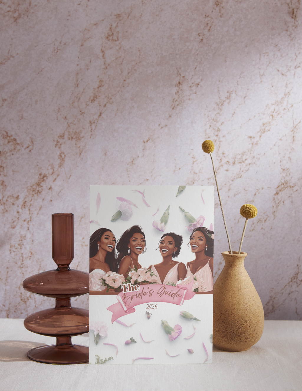 Editable Themed Bridesmaid Guide Wedding/Bachelorette Itinerary Fully Customizable Canva Template for bridal party